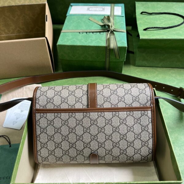 GUCCI GG MESSENGER BAG WITH INTERLOCKING G