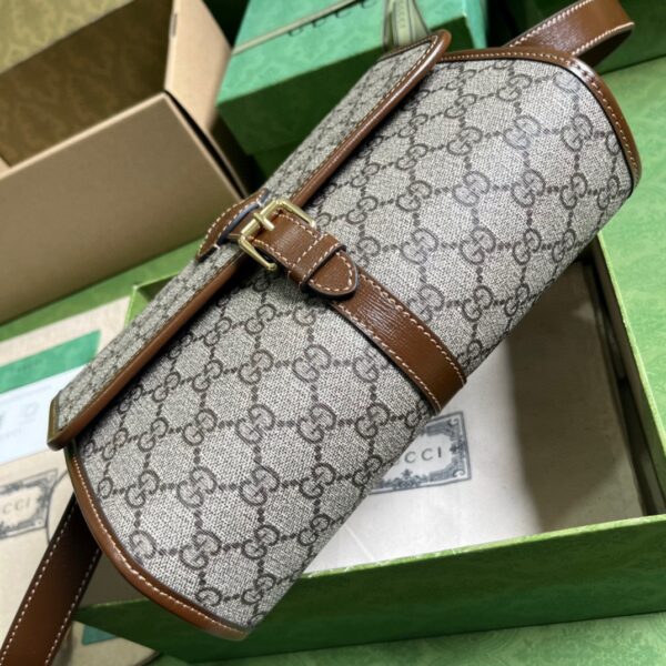 GUCCI GG MESSENGER BAG WITH INTERLOCKING G