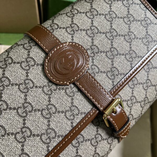 GUCCI GG MESSENGER BAG WITH INTERLOCKING G