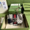 CUCCI PADLOCK SMALL GG SHOULDER BAG