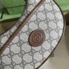 GUCCI Half-moon-shaped mini bag with Interlocking G