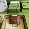 Gucci GG MATELASSÉ TOP HANDLE MINI BAG