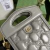 Gucci GG MATELASSÉ TOP HANDLE MINI BAG