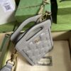 Gucci GG MATELASSÉ TOP HANDLE MINI BAG