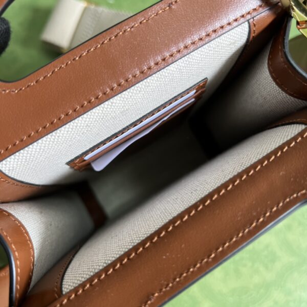 Gucci GG MATELASSÉ TOP HANDLE MINI BAG