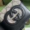 WALLET WITH CUT-OUT INTERLOCKING G