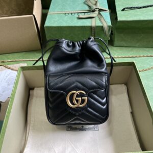Gucci GG MARMONT MINI BUCKET BAG