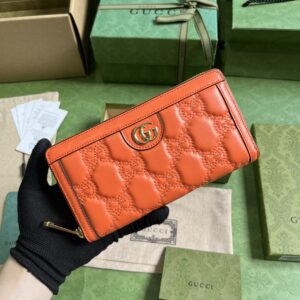 Gucci GG MATELASSÉ ZIP-AROUND WALLET