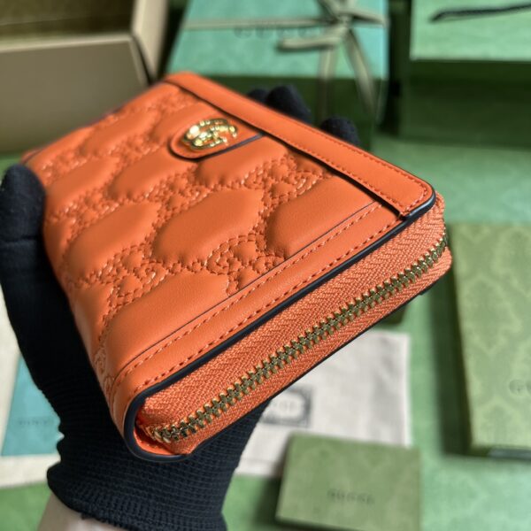 Gucci GG MATELASSÉ ZIP-AROUND WALLET