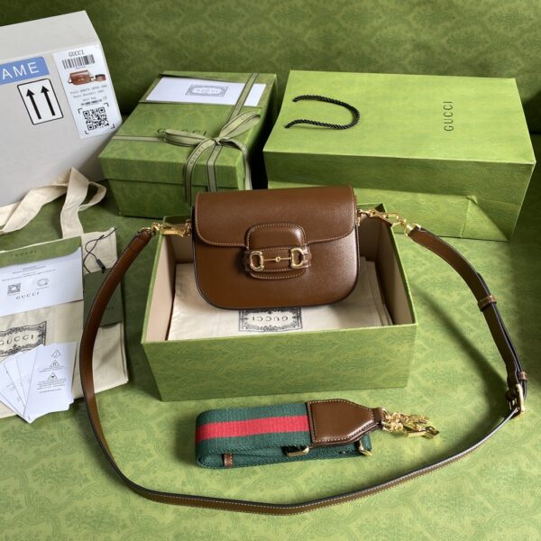 GUCCI Horsebit 1955 small shoulder bag
