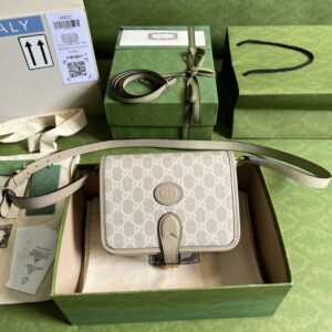 Gucci MINI SHOULDER BAG WITH INTERLOCKING G