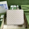 Gucci Children’s top-handle bag with cat print