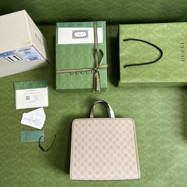 Gucci Children’s top-handle bag with cat print