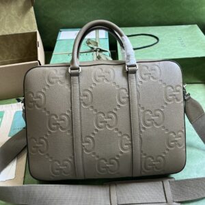 Gucci GG EMBOSSED BRIEFCASE