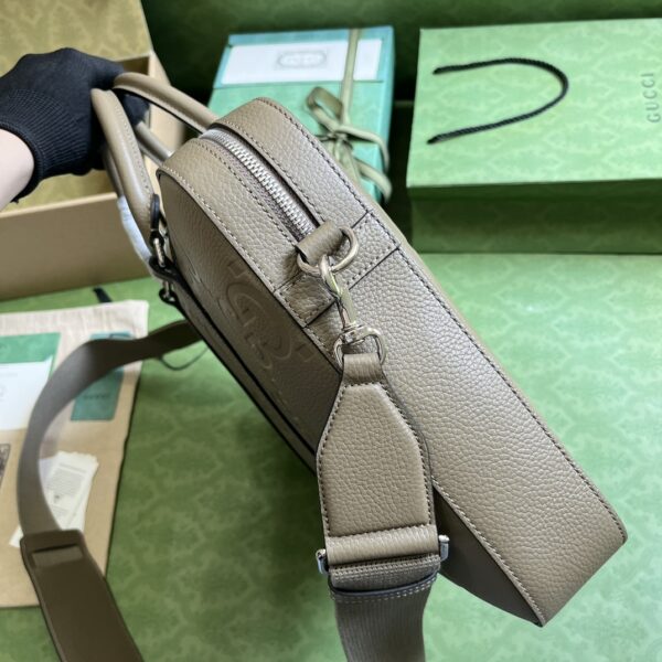 Gucci GG EMBOSSED BRIEFCASE