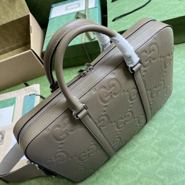 Gucci GG EMBOSSED BRIEFCASE