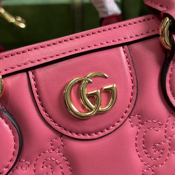 GUCCI GG MATELASSÉ MINI TOP HANDLE BAG