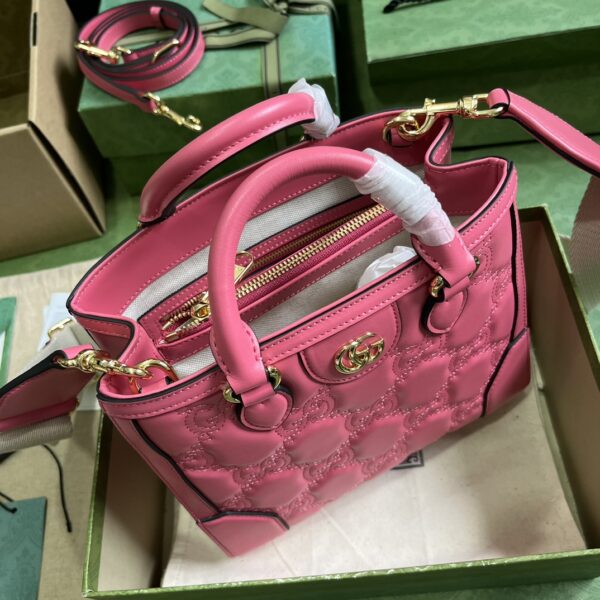 GUCCI GG MATELASSÉ MINI TOP HANDLE BAG