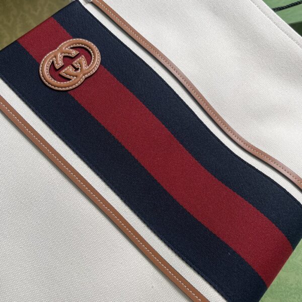 Gucci LARGE INTERLOCKING G TOTE BAG