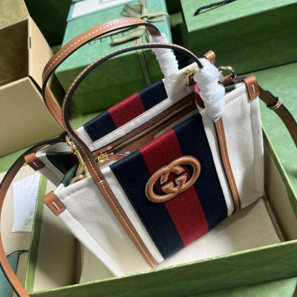 Gucci MINI INTERLOCKING G TOTE BAG