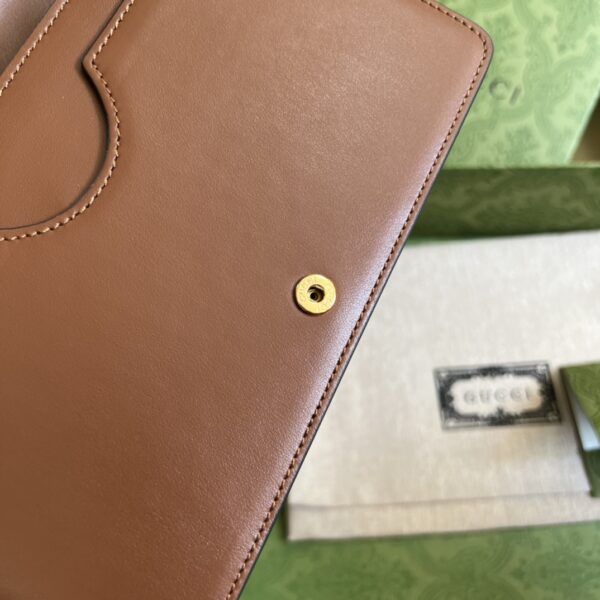 Gucci GG MATELASSÉ CHAIN WALLET