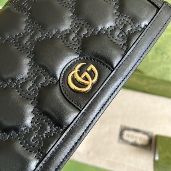 Gucci GG MATELASSÉ CHAIN WALLET