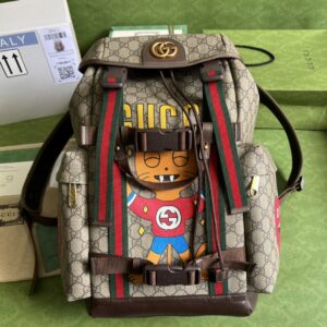 Gucci GG SKATEBOARD BACKPACK WITH WEB