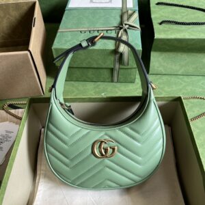 Gucci Marmont half-moon-shaped mini bag