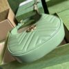 Gucci Marmont half-moon-shaped mini bag