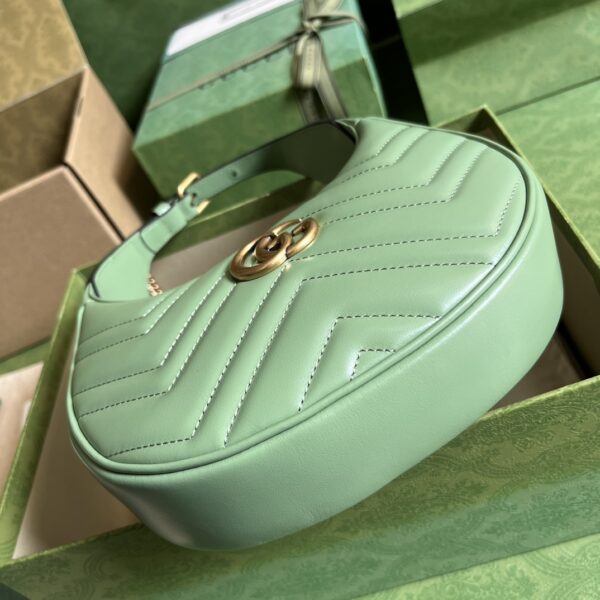Gucci Marmont half-moon-shaped mini bag