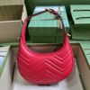 Gucci Marmont half-moon-shaped mini bag