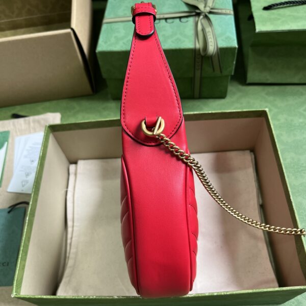 Gucci Marmont half-moon-shaped mini bag