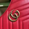 Gucci Marmont half-moon-shaped mini bag