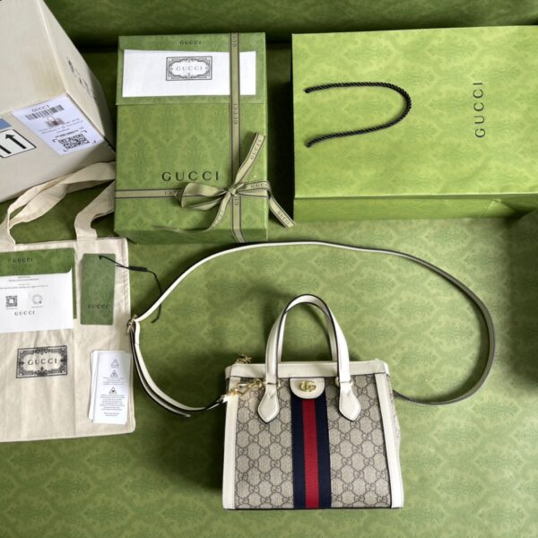 Gucci OPHIDIA GG SMALL TOTE BAG