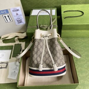 GUCCI Ophidia GG small bucket bag