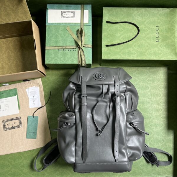 Gucci BACKPACK WITH TONAL DOUBLE G