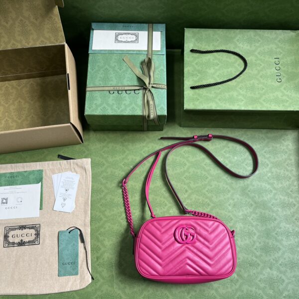 Gucci Marmont small matelassé shoulder bag
