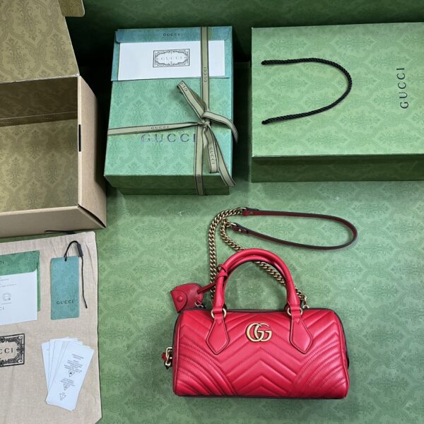 Gucci GG MARMONT SMALL TOP HANDLE BAG