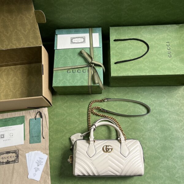Gucci GG MARMONT SMALL TOP HANDLE BAG