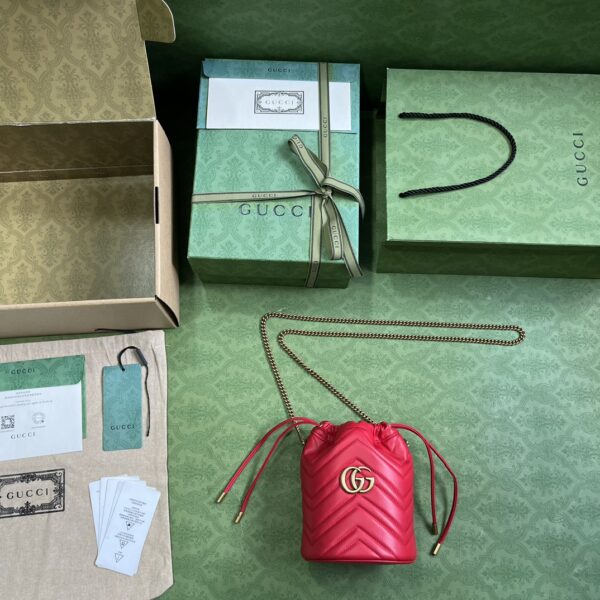 Gucci Marmont mini bucket bag