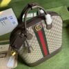 Gucci GUCCI SAVOY SMALL BOWLING TOTE