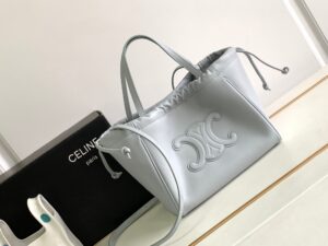 CELINE SMALL CABAS DRAWSTRING CUIR TRIOMPHE