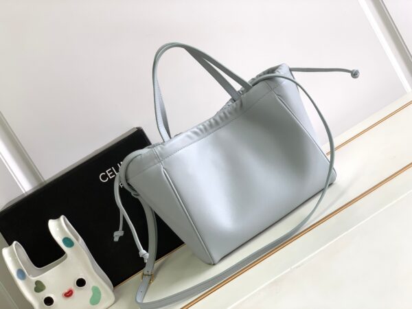 CELINE SMALL CABAS DRAWSTRING CUIR TRIOMPHE