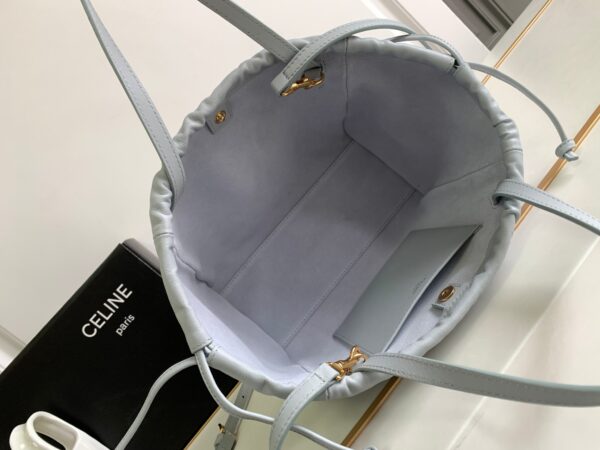 CELINE SMALL CABAS DRAWSTRING CUIR TRIOMPHE