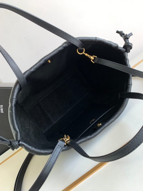 CELINE SMALL CABAS DRAWSTRING CUIR TRIOMPHE