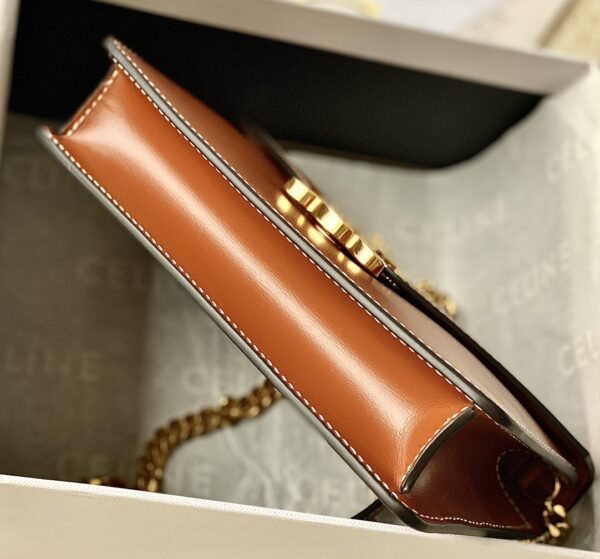 CELINE WALLET ON CHAIN TRIOMPHE