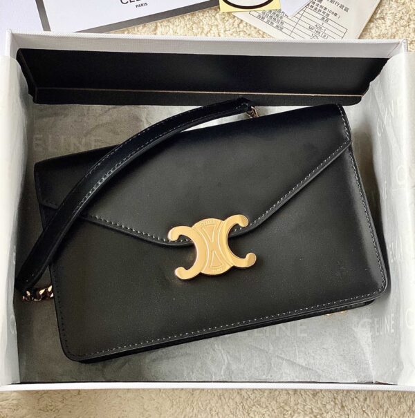 CELINE WALLET ON CHAIN TRIOMPHE