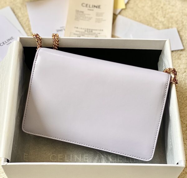 CELINE WALLET ON CHAIN TRIOMPHE