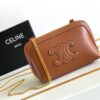 CELINE CLUTCH ON CHAIN CUIR TRIOMPHE
