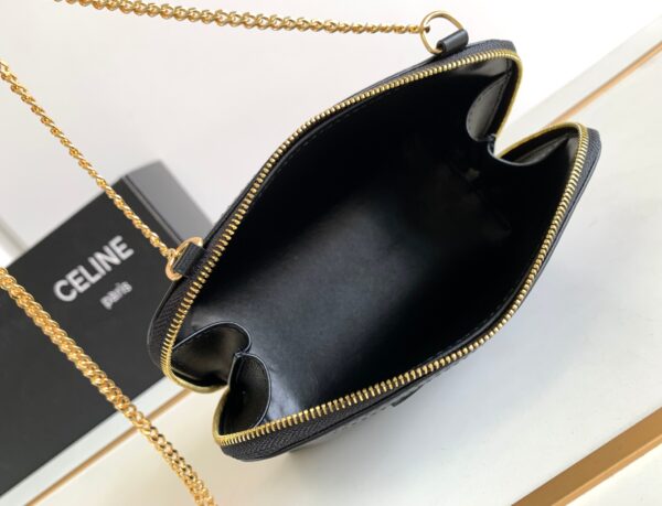 CELINE CLUTCH ON CHAIN CUIR TRIOMPHE